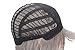Short Wig Cosplay Wigs for Women Ombre Hair Silver Gray Synthetic Wigs Black to Grey Anxin Bob Straight Middle Part Full Head Wigs Heat Resistant (28CM, Grey)