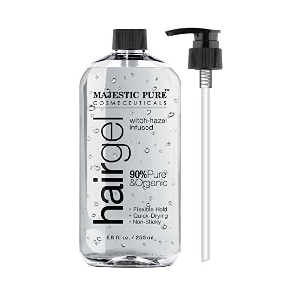 Majestic Pure Styling Hair Gel For Men Woman With Organic Aloe