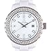 Toy Watch Women's PCS22WH Total Stones White Polycarbonate Watch