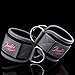 Padded Ankle Straps for Cable Machines by Indie Fitness - 2 Pieces - Soft Inner Padding - Includes Waterproof Carry Pouch - Holds up to 220 lbs