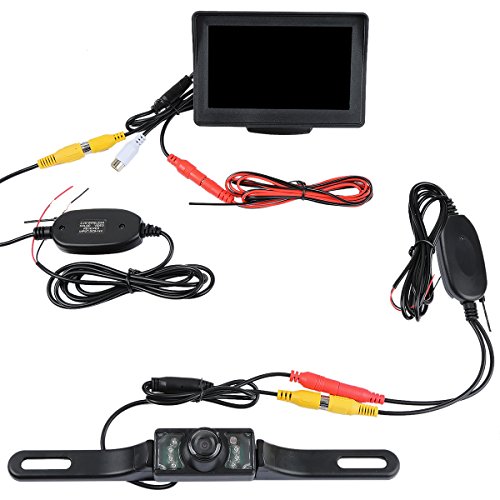 image for Atokit Wireless Transceiver Kit for Car Rearview Camera 2.4G Color Vid
