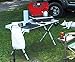 RIO Gear Portable 2-in-1 Heat Resistant Expandable Camping Table with Carry Bag and Handlethumb 4