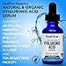 Hyaluronic Acid Serum for Skin - Made in USA - Anti-Aging Serum for Intense Hydration, Moisturizer, Reduces Wrinkle and Plumps Face to Fill-in Fine Lines - Best Natural Moisturizing Facial Care.
