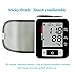 Blood Pressure Monitor BESUNTEK Wrist BP Monitor Blood Pressure Cuff with Memory Storage Pulse Diastolic Systolic Measurement and Large Screen Displaying (Black)