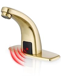 Touchless Bathroom Sink Faucet，Automatic Motion