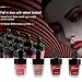Fabal Long lasting Ice Cream Lip Gloss Tint Glosses Set Makeup Cosmetic Lipstick (A)