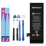 Skeyhaly Battery Model iP 5, With Adhesive & Tools Kit, 1440 mAh 0 Cycle Replacement Battery - 12 Month Warranty