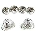 Set of 10 Western Engraved 1/2