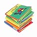 Looching Pack of 6 Baby's Soft Cloth Nontoxic Fabric Book Set Early Educational Toy for Preschool Learning Activity Perfect Shower Gift for Boys and Girls