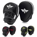 NEW ITEM Elite Sports Essential Curved Boxing, MMA, Kickboxing, Muay Thai, Sparring Punching Mitts