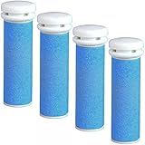 The Pedi Store™ Extra Coarse Blue Micro Mineral Replacement Rollers for Micro Pedi (4 Pack)