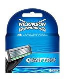 Wilkinson Sword Quattro Razor Blades - Pack of 4
