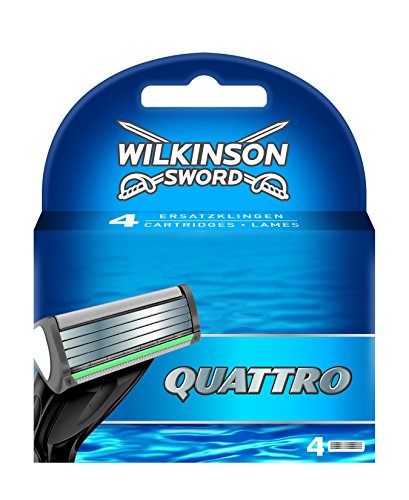 Wilkinson Sword Quattro Razor Blades - Pack of 4