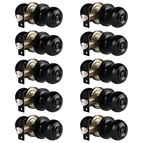 Gobrico Privacy Door Knobs in Black