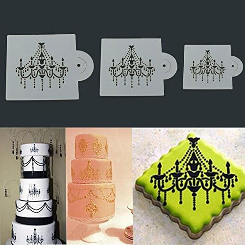 Papiers Et Papeterie Cuisine Et Maison Bazaar 3pcs Dentelle Lustre Outils Gateau De Mariage Biscuit Fondant Cuisson Pochoir De Decoration Betwin360 Tv