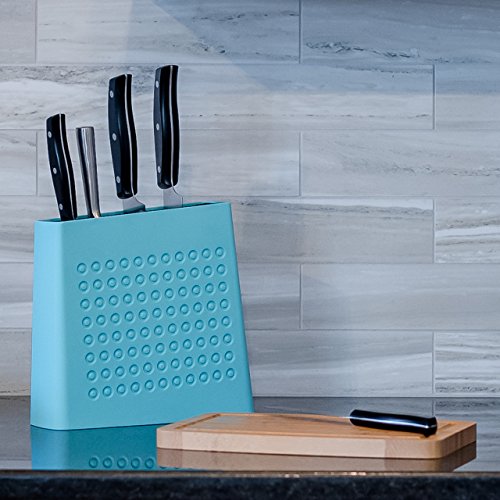 Kapoosh Urban Universal Knife Block- Aqua Blue - Thumbnail 5