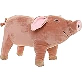 XiRiDa Pig Stuffed Animal Plush Toy, Soft Piggy Hugging Pillow Gifts for Kids, 15.7''