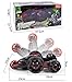 ToyPark 2WD Remote Control RC Vehicle With LED Headlights 360 Degree Rolling Rotating Rotation