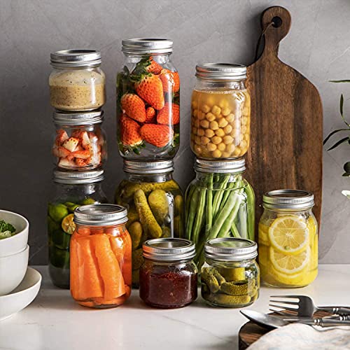 24Count Canning Lids Regular Mouth Canning Flats for Ball, Kerr Jars