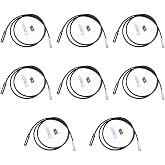 8 Pk Heavy Duty ABS Wheel 66" Speed Sensor Compatible with KW T660 2015-2016 W900 2016-2017 Replaces 801543 20422040 22268656 22271902 0000801543P 300151 300171 3933880 5006809 550796