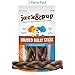 Jack&Pup 7” Premium Grade Thick Braided Bully Sticks Dog Treats (2 Pack) – 7” Long All Natural Gourmet Dog Treat Chews – Fresh and Savory Beef Flavor – Long Lasting Treat