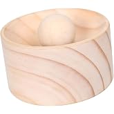 Efficient Wooden Dumpling Maker Tool Manual Dough Skin Presser for Event Home Party Restaurant Camping Enduring Wood Dumpling Maker Press Tool