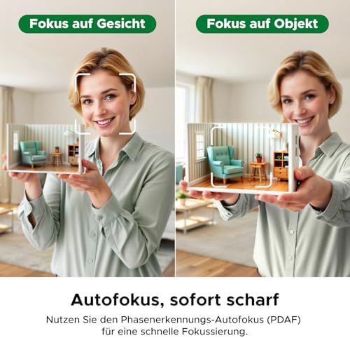 FineCam Pro 4K, Autofokus, KI-Gestensteuerung, mit Objektivdeckel