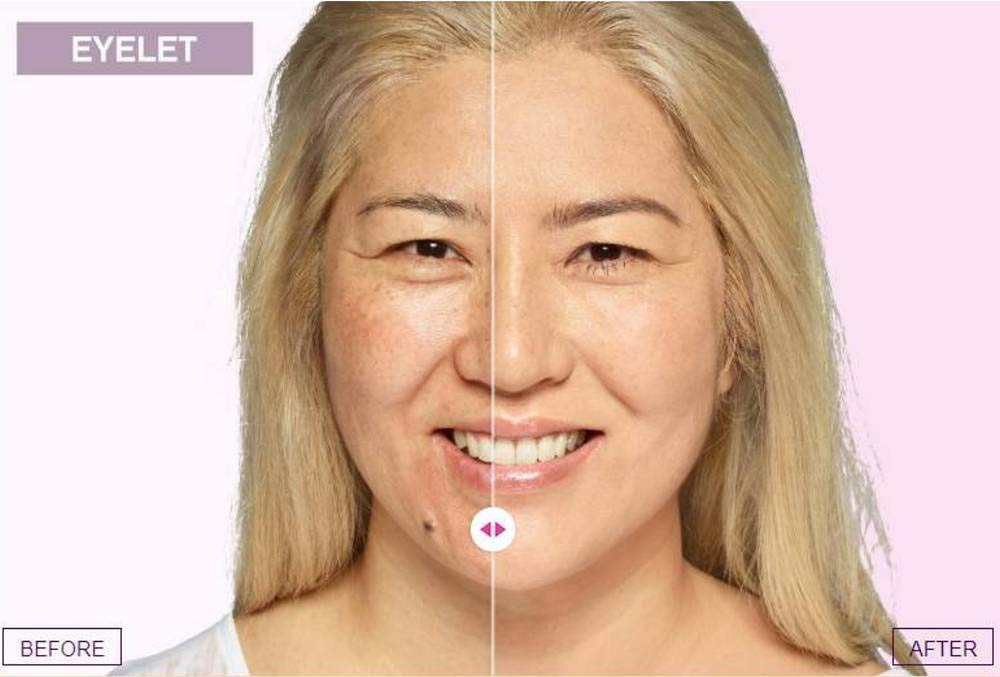 younique spray foundation eyelet