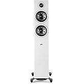 Polk Audio Reserve Series R600 Tower Speaker, Home Audio Speakers, 1" Pinnacle Ring Tweeter & Dual 6.5" Turbine Cone Woofers, Hi-Res Certified, Dolby Atmos & IMAX Enhanced for Home Theater, White