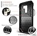 LG K7 Case, LG Tribute 5 Case, LG Treasure Case, Nznd [Shield Carbon Fiber] Hybrid Armor with Holster Locking Belt Clip Combo Case - Black