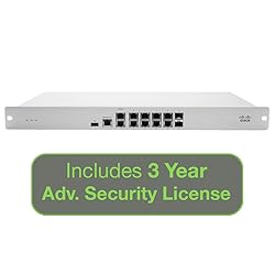 Cisco Meraki MX84 Advanced Security Bundle, 500Mbps