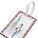 Coolrunner 3pcs Travel Luggage Label Straps Suitcase Name ID Address Tags Luggage Tags (Luggage Label)