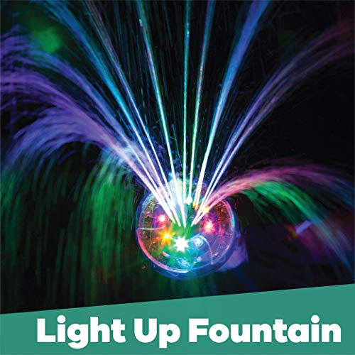 GAME Underwater Light Show Pool Fountain, BatteryPowered Color LED