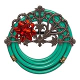 Whitehall Products Filigree Hose Holder, Oil Rub Bronze