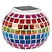 BESWILL Solar Lights, Color Changing Mosaic Glass Ball LED Solar Garden Lights,Rechargeable Waterproof Solar Table Lights with 2 Lighting Modes for Garden Yard Home Decoration and Ideal Gift(Star)