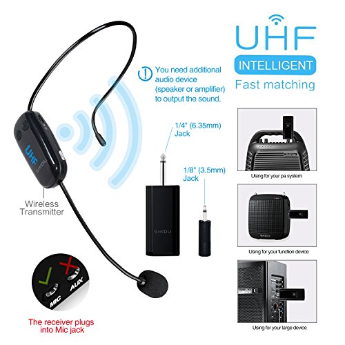 2 Wireless+Microphone+Updated+Connection+Amplifier