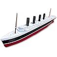 RMS Lusitania Model Ship 1 Ft Long By TitanicToyCo - Assembled Titanic Toys For Kids, Historically Accurate Titanic Toy, Titanic Ship, Titanic Cake Topper, Titanic Figurine, Titanic Boat, Titanic Replicas
