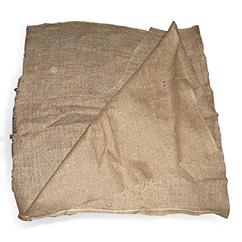Aayu's Eco-friendly disposable Wire basket burlap Planter liners | hanging Planter jute liners | Double layer | Food Grade Burlap | 40 x 40 Inch | root ball burlapping