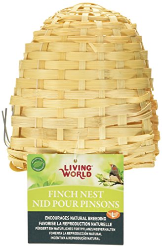 Living World Bamboo Finch Nest Play Toy