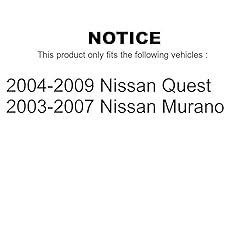Front Wheel Bearing And Hub Assembly Pair For