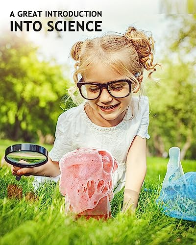 Japace 3-in-1 Science Kits for Kids Age 4-5-6-7-8, STEM Building Kits, Chemistry Sets, Physic Educational STEM Toys for Girls Boys, Cool Christmas Birthday Gifts for Boy