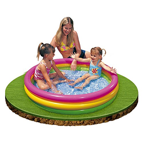 Intex Sunset - Piscina hinchable, 114 x 25 cm