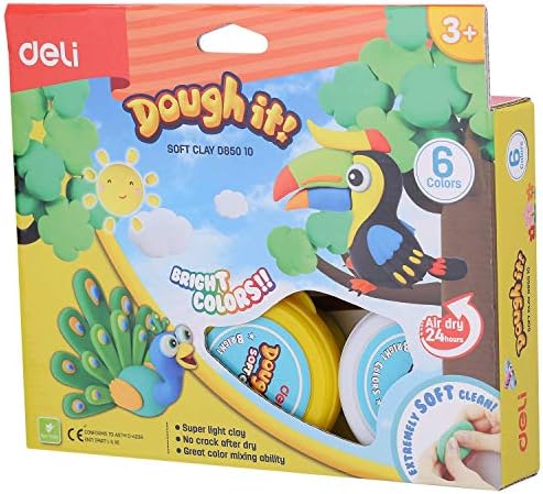 Deli ED85010 Deli Soft Clay Super light clay ED85010-