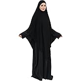 khalat Muslim Stretch Hijab Solid Color Full Cover Hijab for Women V-shaped Fashion Daily Prayer Hijab