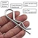 Hao Pro Hitch pins Clips Cotter pins Spring Clip Hair pins 12 Pack Kit 6 Sizes Strong Spring Tension Thicker Sturdy for Trailer Ball Tow bar Tractors Mower carts Truck hitches