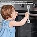 Baby Proofing - Child Safety Cabinet Locks | Multi-Use Toddler Latches to Childproof and Lock Drawers, Cabinets, Refrigerators, Pantry, Toilet, Ovens and Doors | One Button Open w/Firm Press (8 Pack)