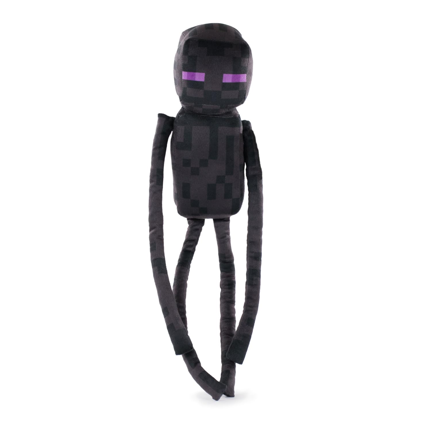 Plush Minecraft Video Game Characters - Enderman, Camel, Ocelot, Pig, Steve, Alex, Creeper, Wolf - Sizes according to Model - Super Soft Quality (Enderman)