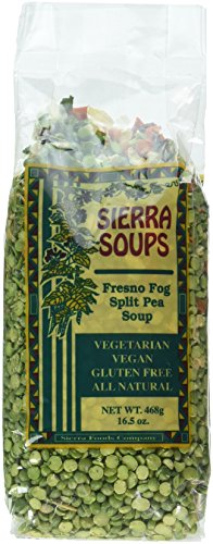 All Natural Gluten Free Vegetarian Vegan Fresno Fog Split Pea Soup Mix Pack of 2 468 g 16.5 oz each