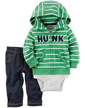 Carter's Baby Boys' 3 Piece Monster Set