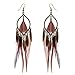 Women's Feather Earrings - Exotic Style Bohemian Style Earrings Big Earrings for Girls Women